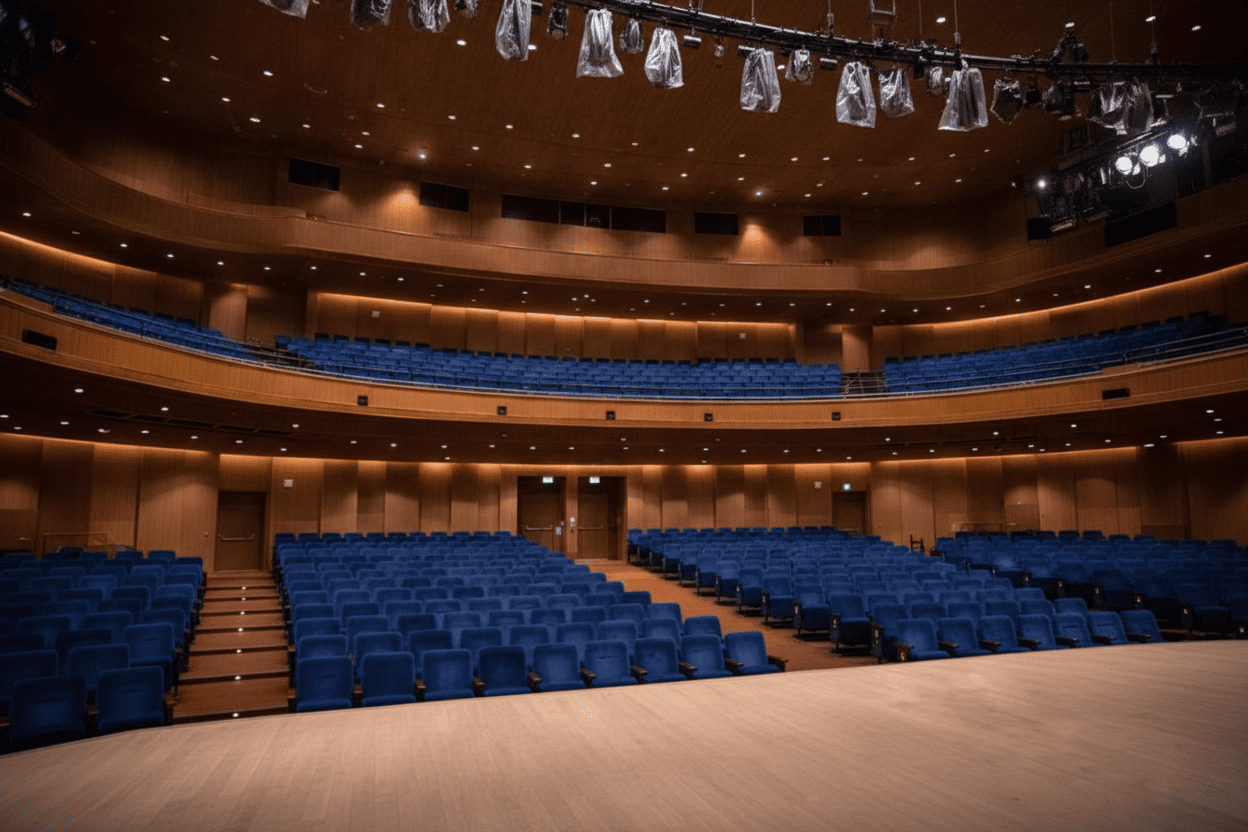 Амфитеатры и подиумы из фальшпола: проектирование и монтаж