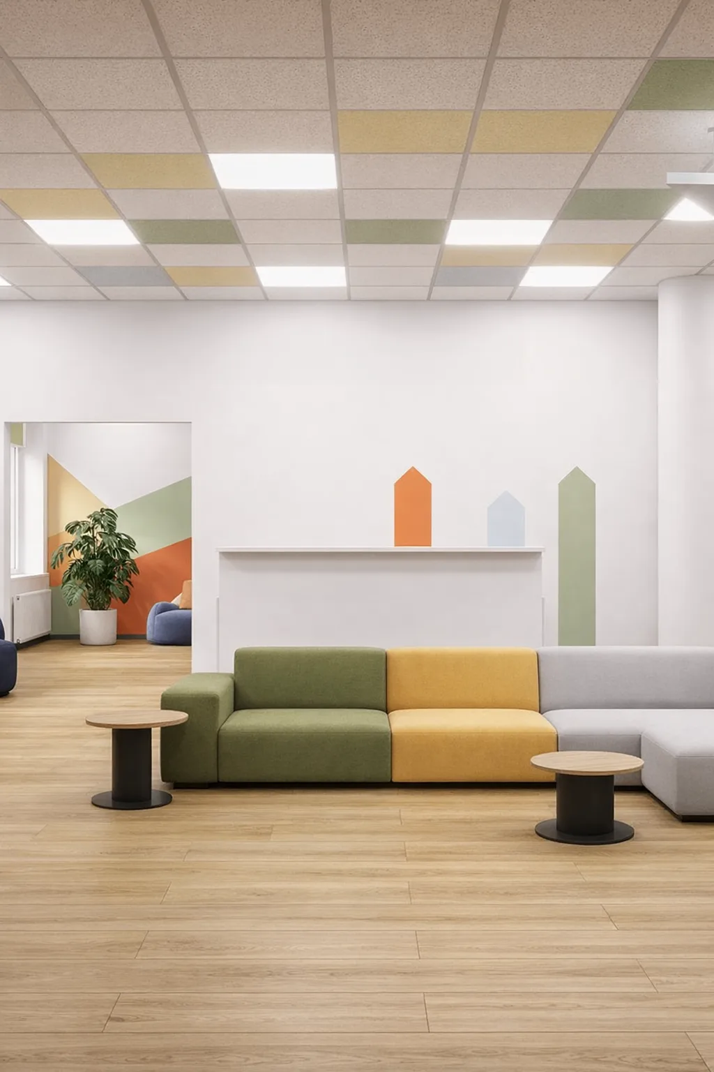 Монтаж потолка