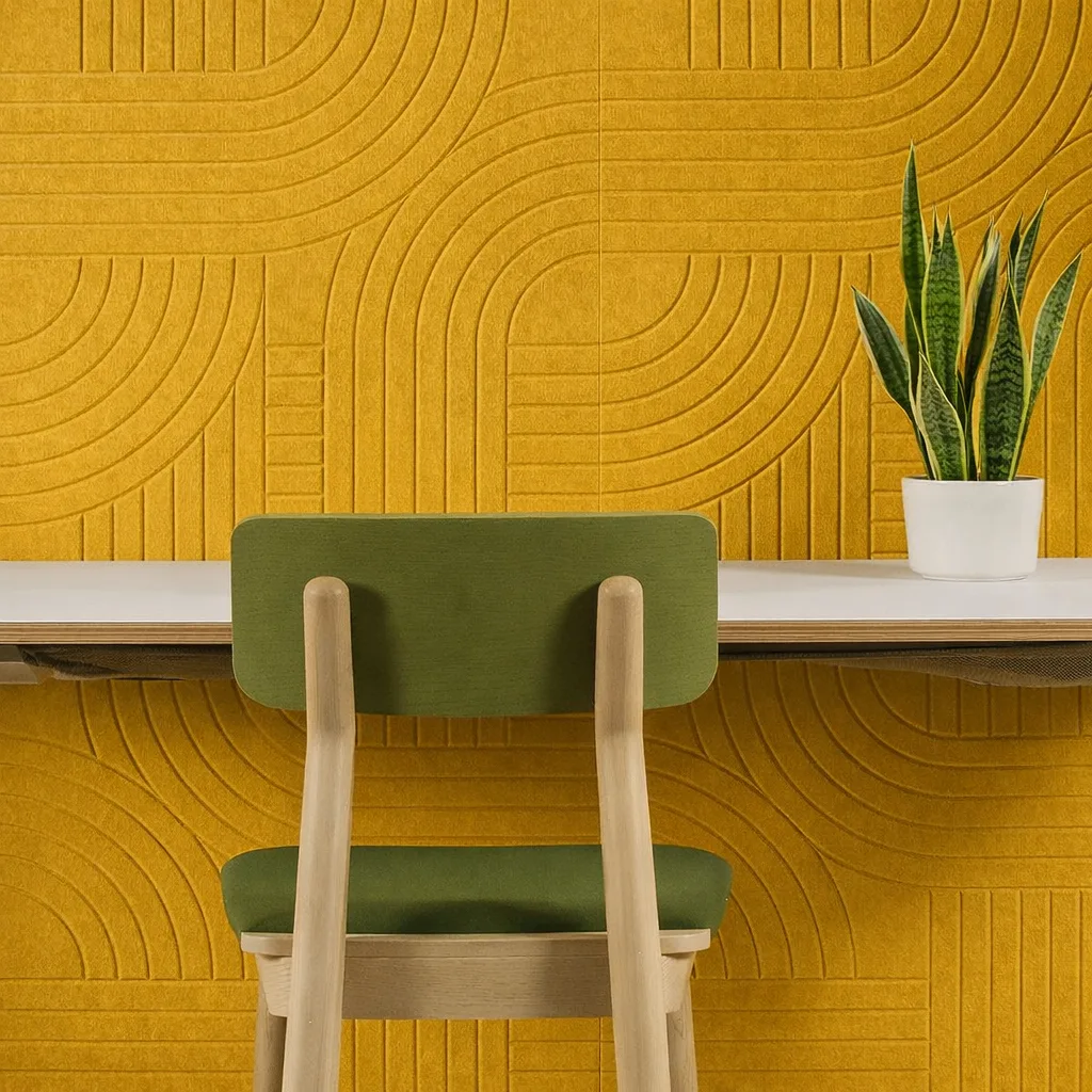 Войлочные панели K&R Design — широкий выбор цветов и возможность комбинирования оттенков