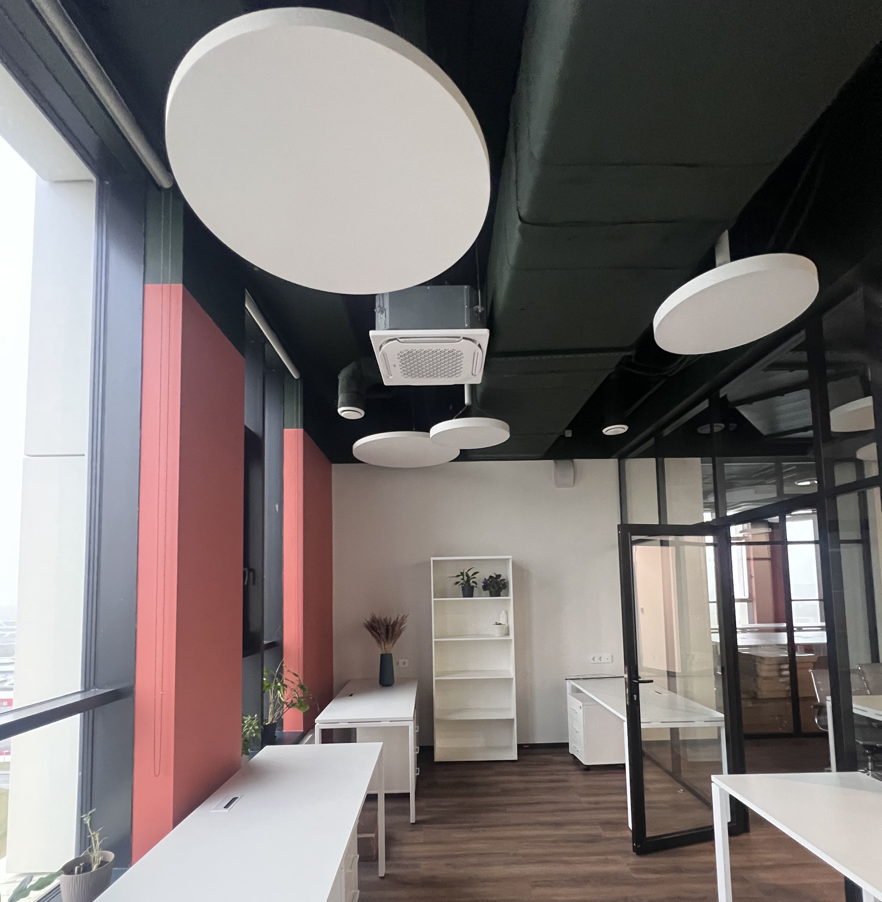 Акустические панели в офисе K&R Design