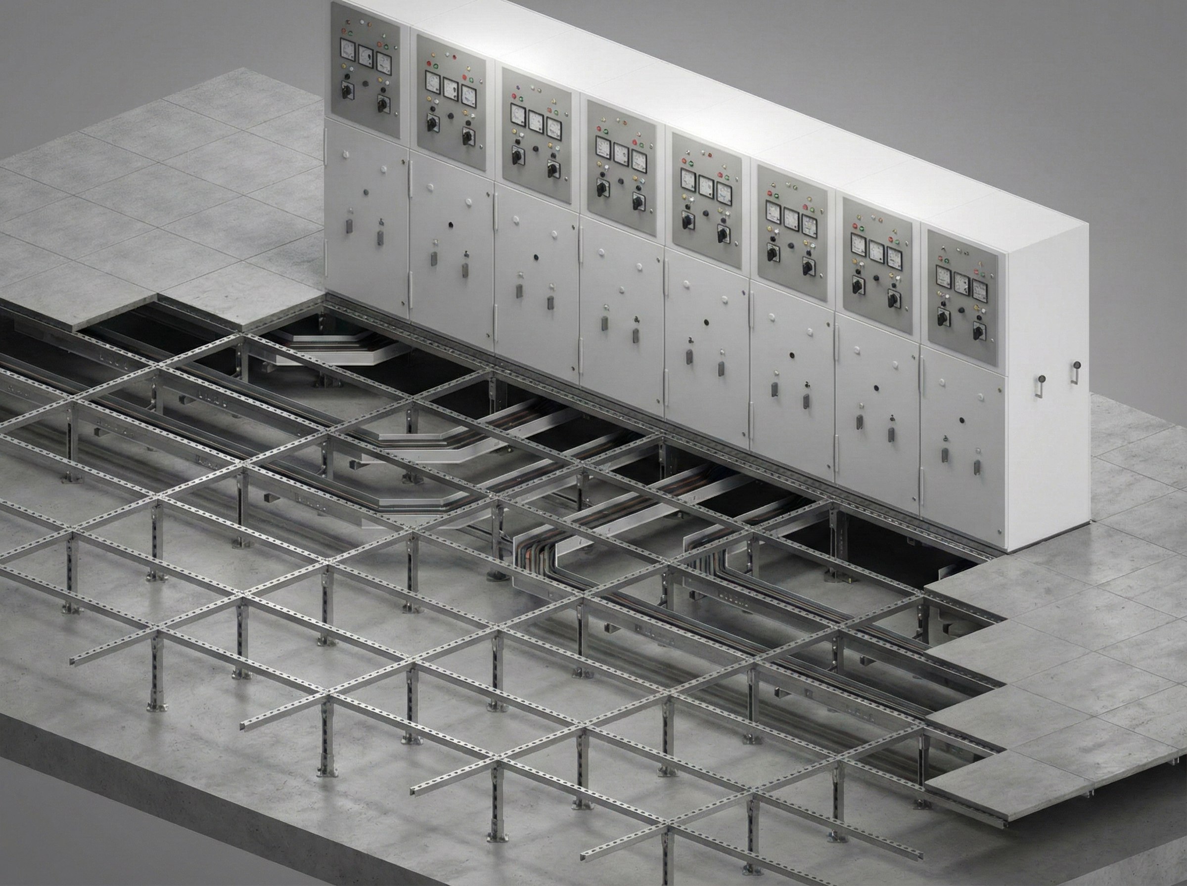 Преимущества промышленного фальшпола 