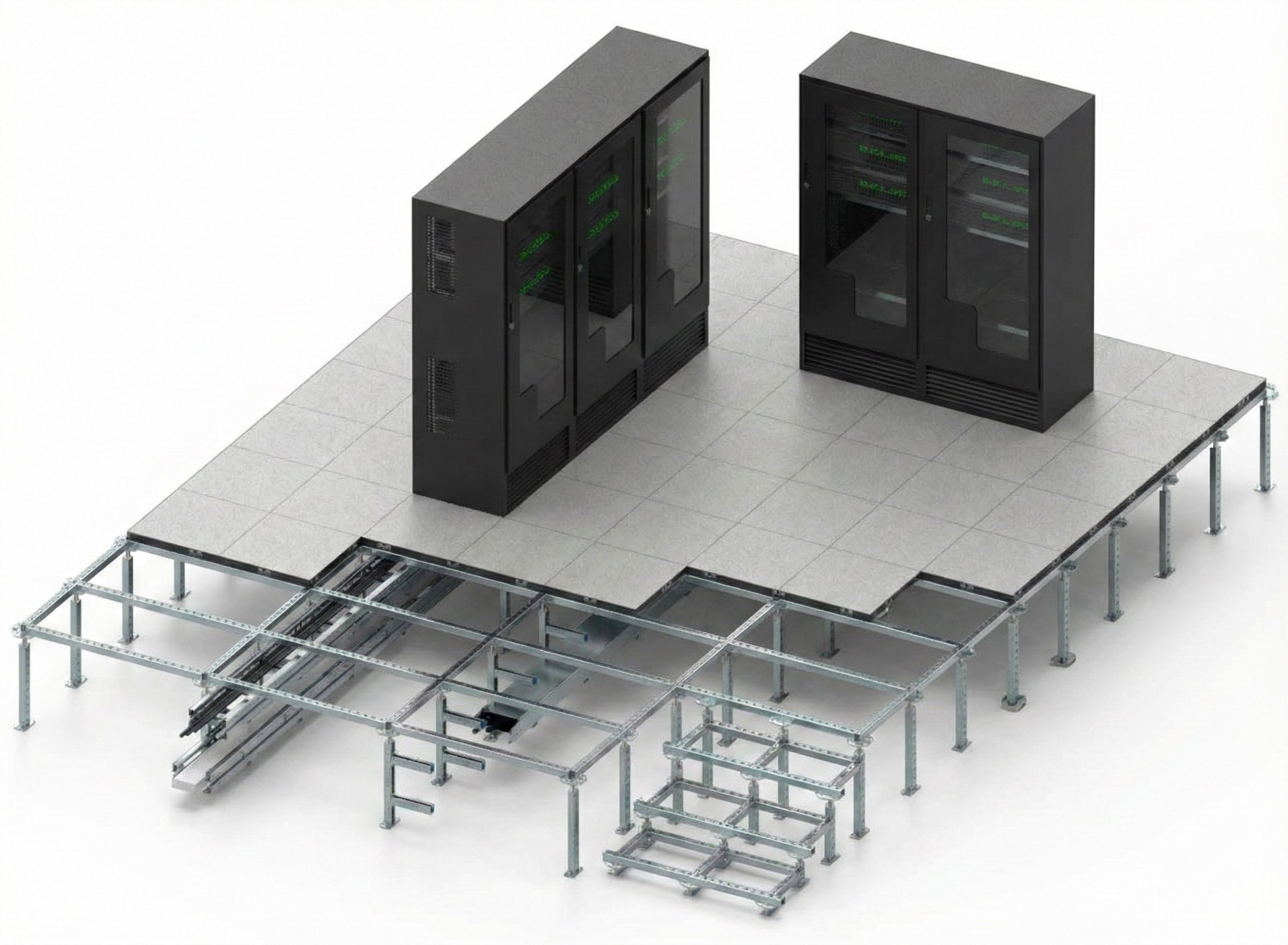 Преимущества промышленного фальшпола 