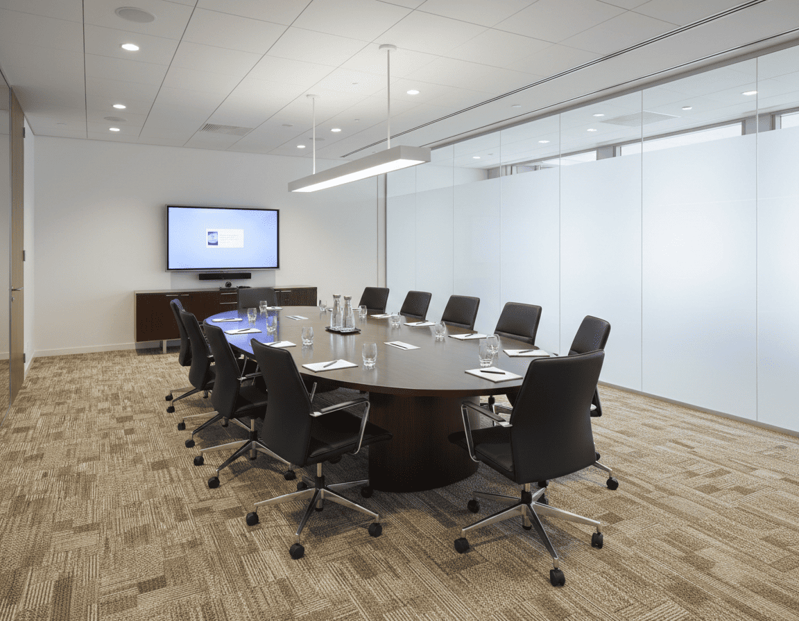 Текстура акустической потолочной панели K&R Design — материал с высоким коэффициентом звукопоглощения NRC