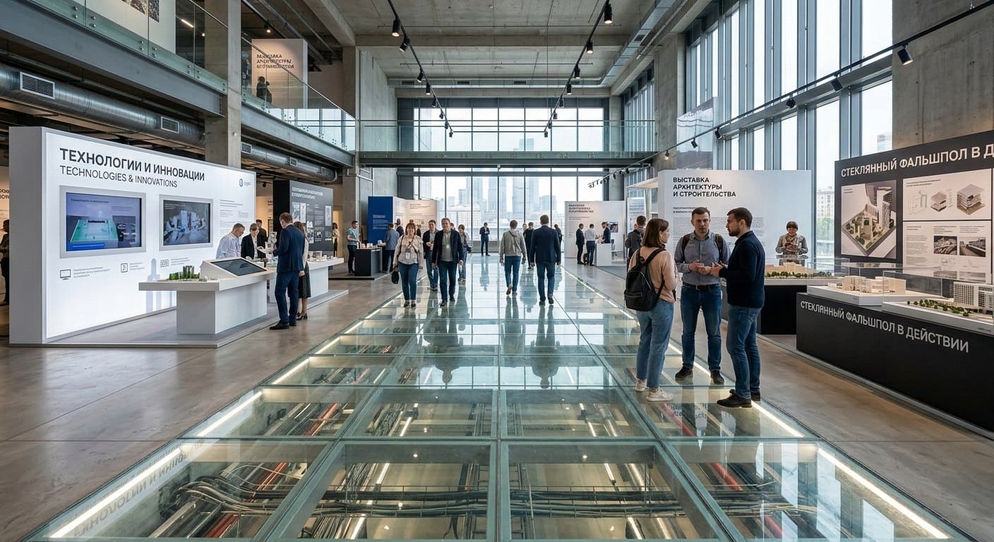 Стеклянные фальшполы: конструкция, преимущества и сферы использования