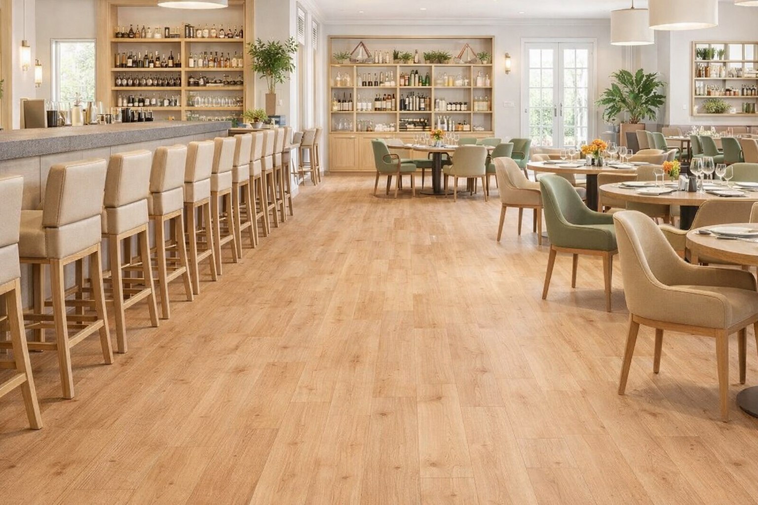 Кварцвиниловое покрытие Loose Lay: технология будущего для вашего пола