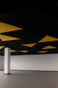 Нестандартные металлические потолки