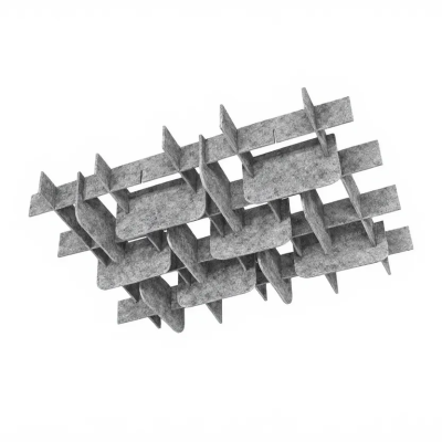 Акустическая панель из войлока остров K&R Design Modul