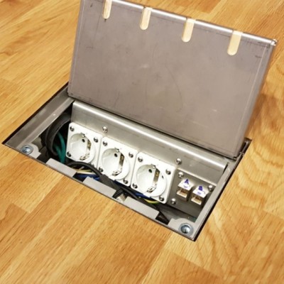 Напольный люк KR-SQ-3 Нерж (185х135х90)