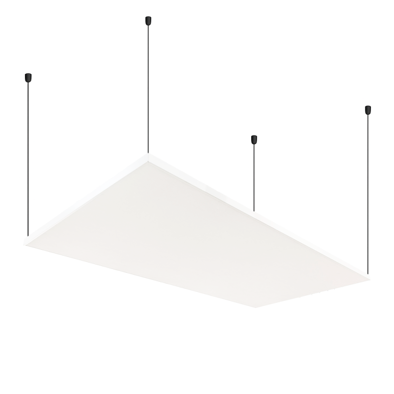 Акустическая панель остров K&R Design OST Прямоугольник 1200х600х40 мм Ral 9003